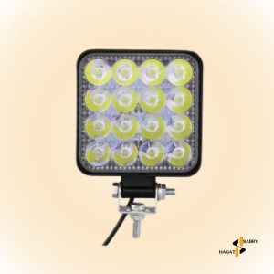 فانوس دعامه 16 لد مربع