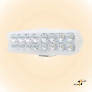 فانوس فلاش 16 لد شفاف